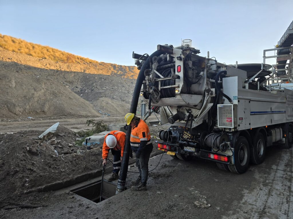 TDK industrial drain jetting
