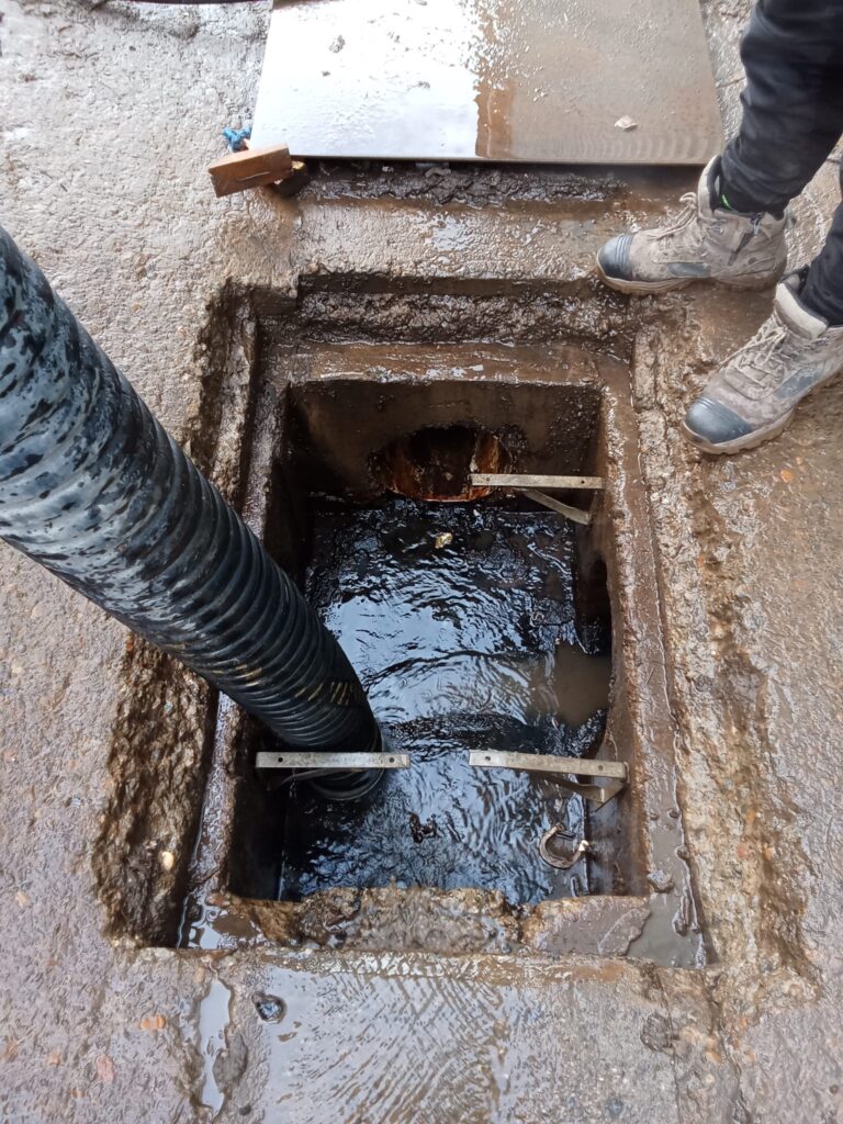 TDK pit and site drainage cleaning